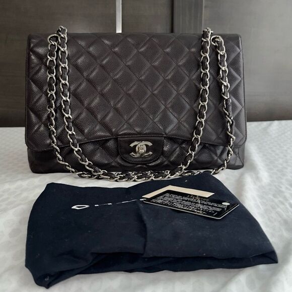 Chanel JUMBO- CAVIAR DOUBLE FLAP - Picture 1 of 16